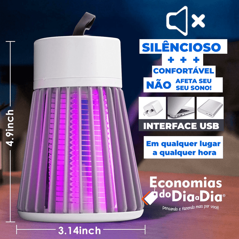 LED KIIL Silent™ - Exterminador de Mosquitos da Dengue Inteligente  + [BRINDE EXCLUSIVO] + FRETE GRÁTIS ref:06971