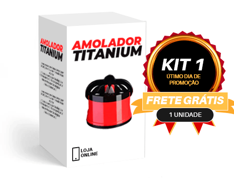 Amolador Titanium - Mini amolador de Facas