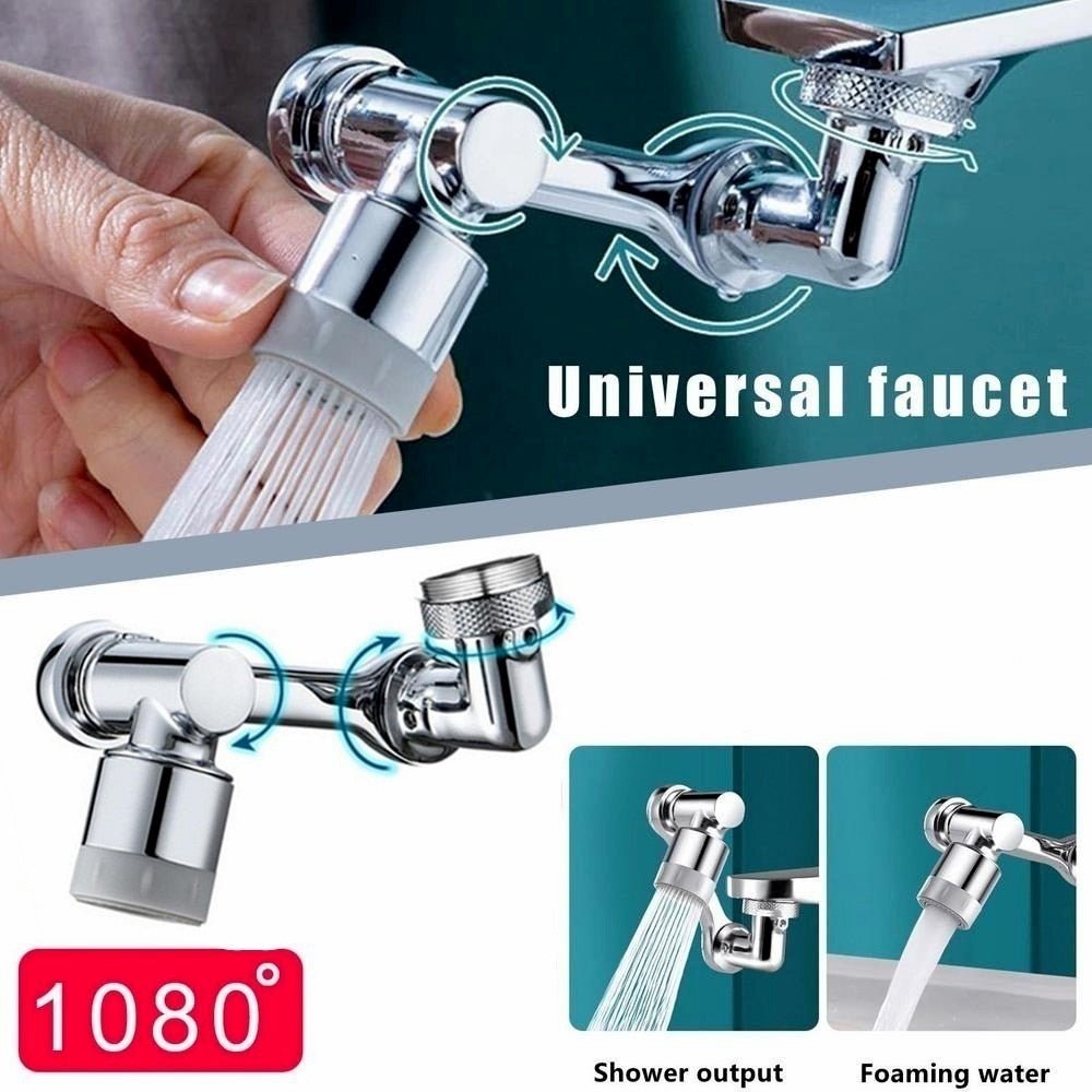 Extensor Universal Giratório em Inox - Rotação de 1080 graus