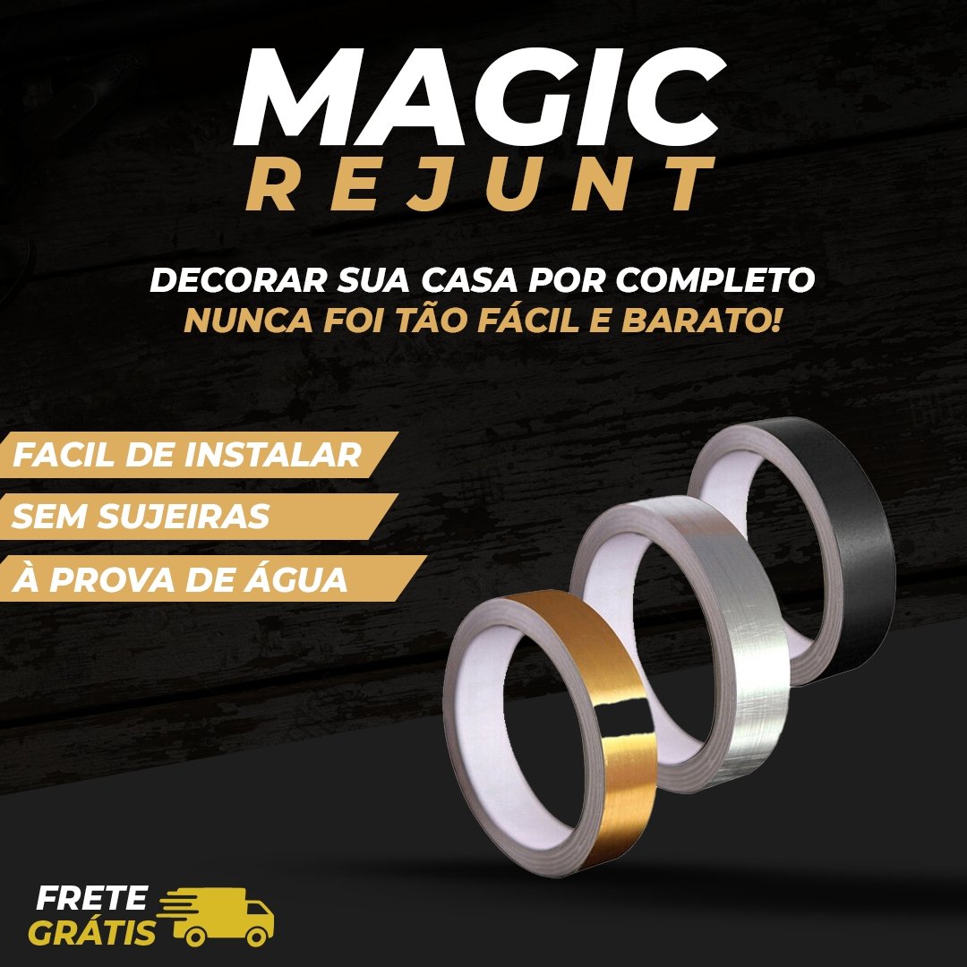 Magic Rejunte - Adesivo de REJUNTE impermeável para decoração