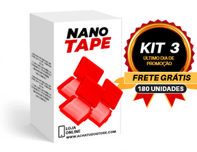 NanoTape - Fita Dupla Face para Decoração de Objetos