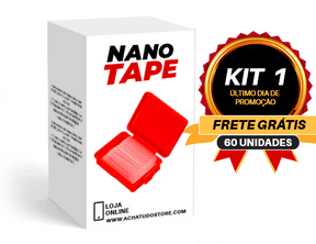 NanoTape - Fita Dupla Face para Decoração de Objetos