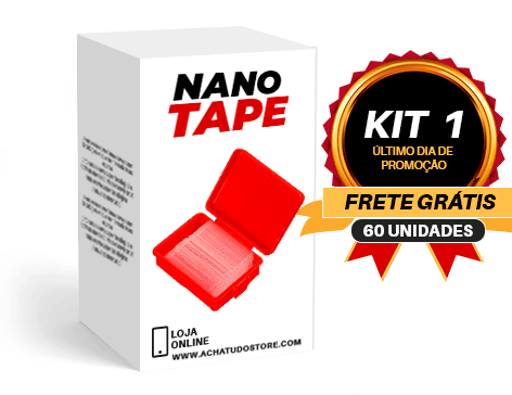 NanoTape - Fita Dupla Face para Decoração de Objetos