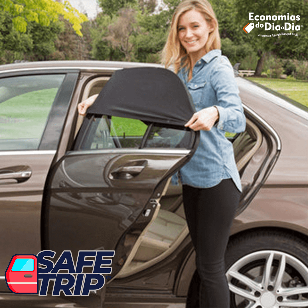 SAFE TRIP™ | Protetor Universal para Janelas de Automóveis [Instalação Fácil] COMPRE 2 LEVE 4 + [Brinde Grátis]