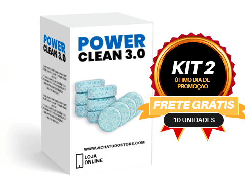 Power Clean 3.0 - Pastilhas de Limpeza Profunda para Gordura, Ferrugem e Manchas!