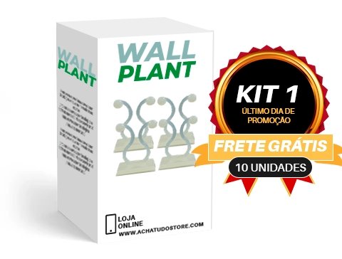 Wall Plant - suporte para plantas de parede